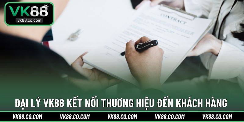 Đại lý VK88 kết nối thương hiệu đến khách hàng