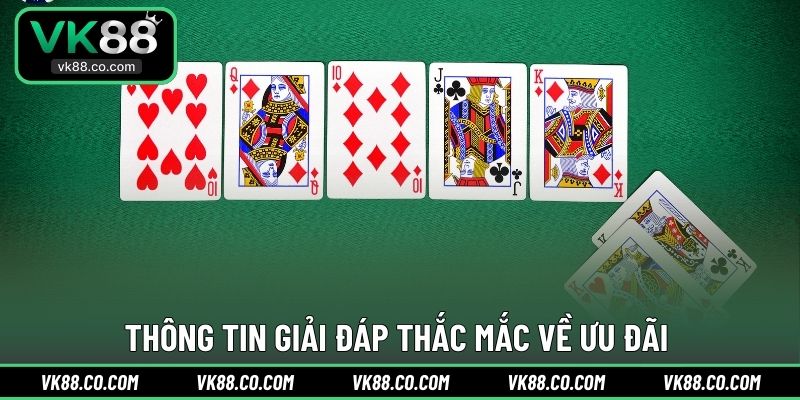 Thông tin giải đáp thắc mắc về ưu đãi